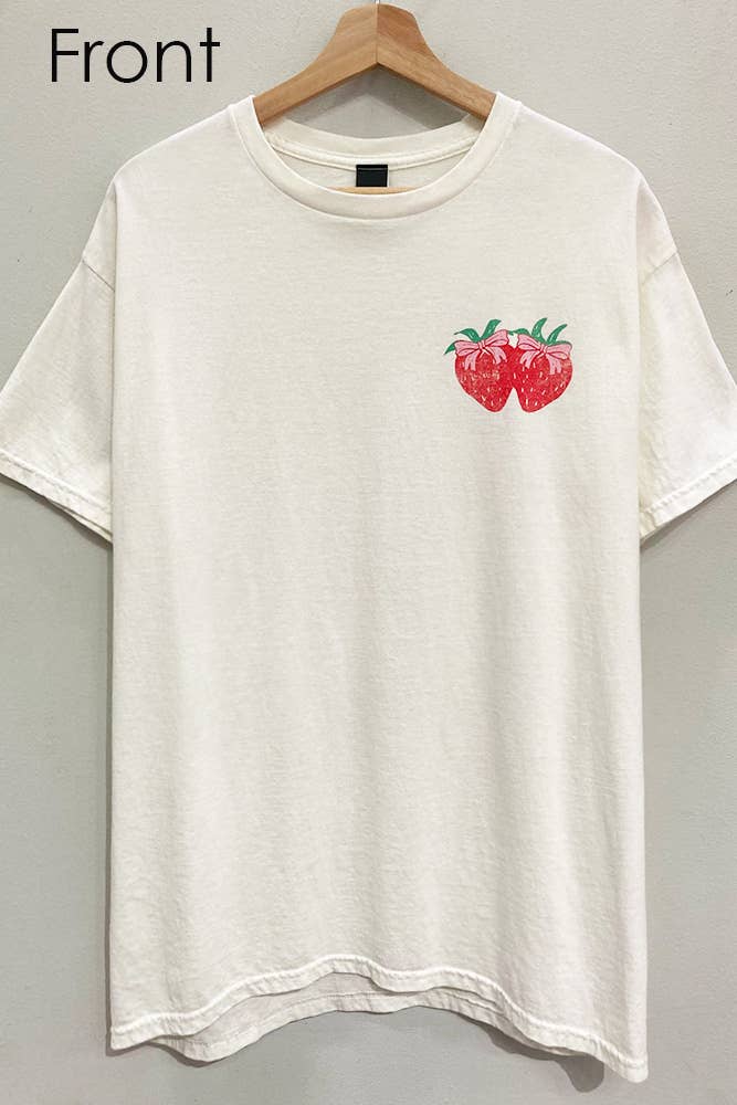 Enjoy the Good Days Oversize Cotton Tee