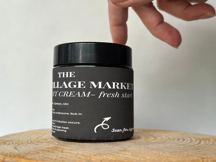 Deodorant Cream - 4 oz Refillable Jar