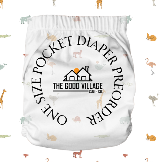 ✨PREORDER✨ One Size Pocket Diaper | Wild Bunch