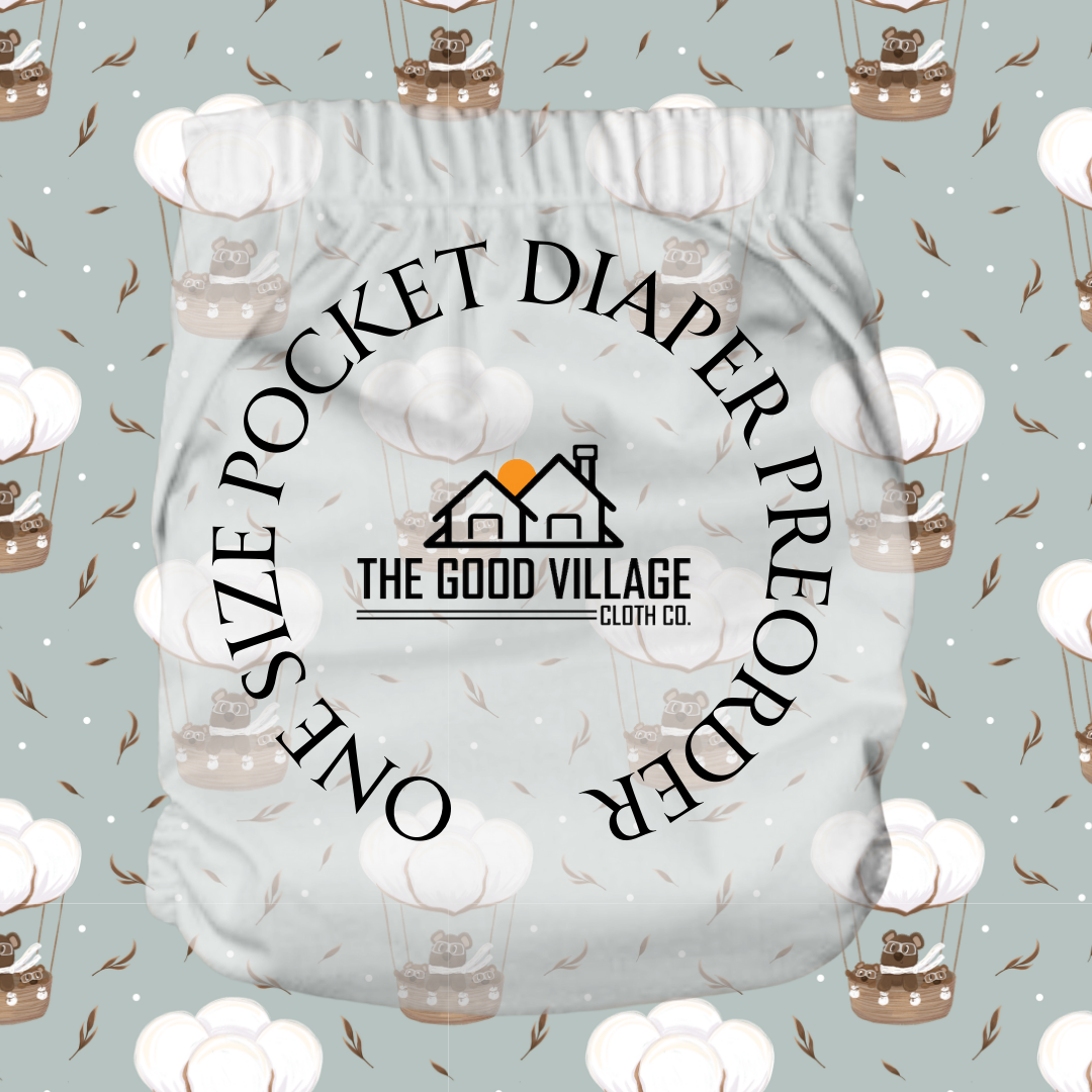 PREORDER | Mossy & Meadow Collection Bundle 🌿 10-Pack One Size Pocket Diapers