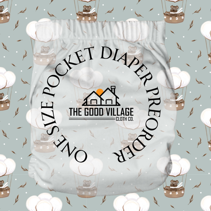PREORDER | Mossy & Meadow Collection Bundle 🌿 10-Pack One Size Pocket Diapers
