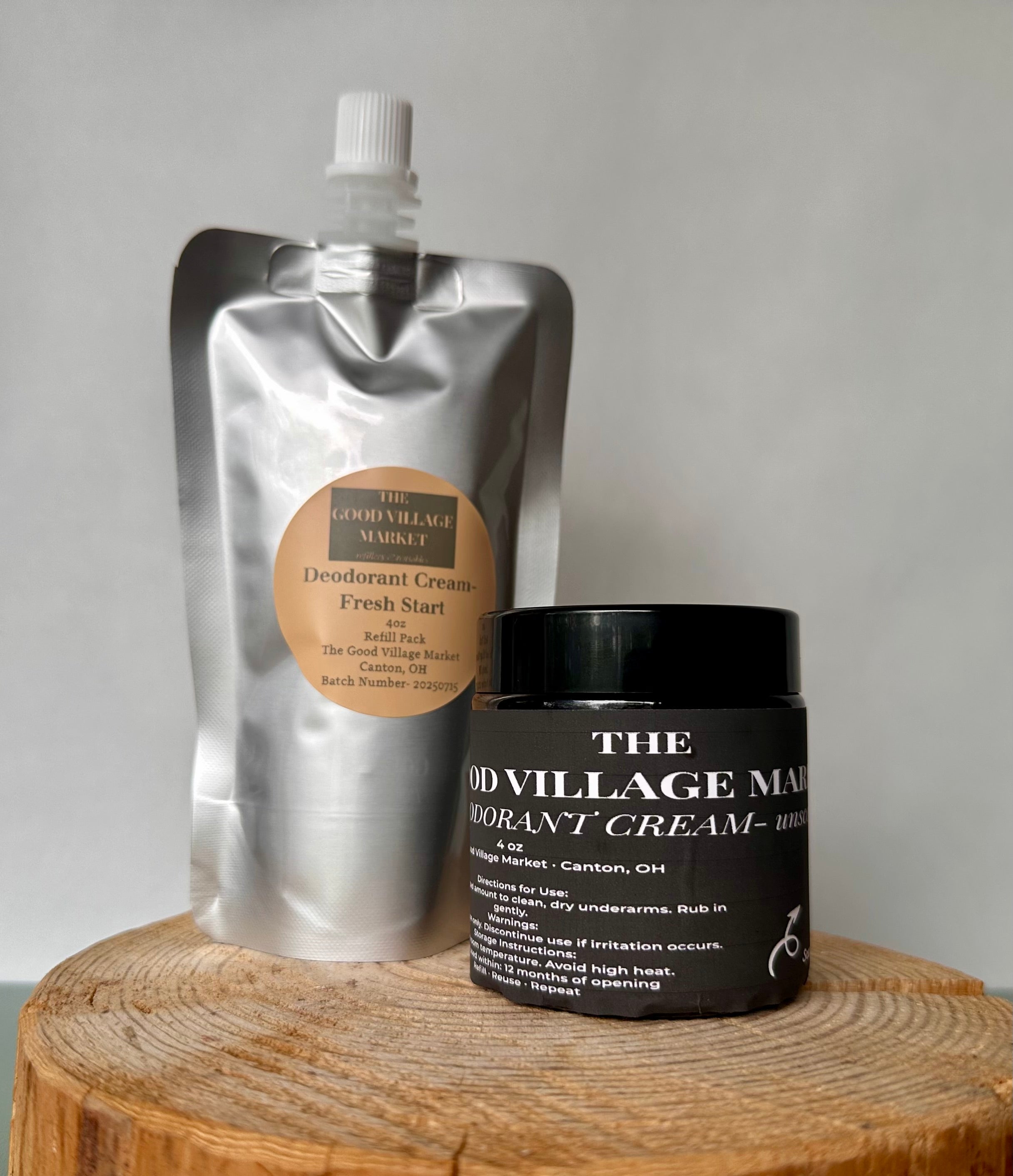 Deodorant Cream – The Good Village Cloth Co.