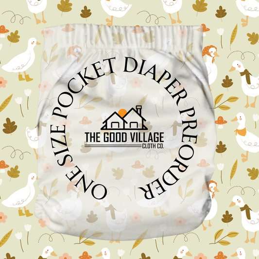 ✨PREORDER✨ One Size Pocket Diaper | Feathered & Fall