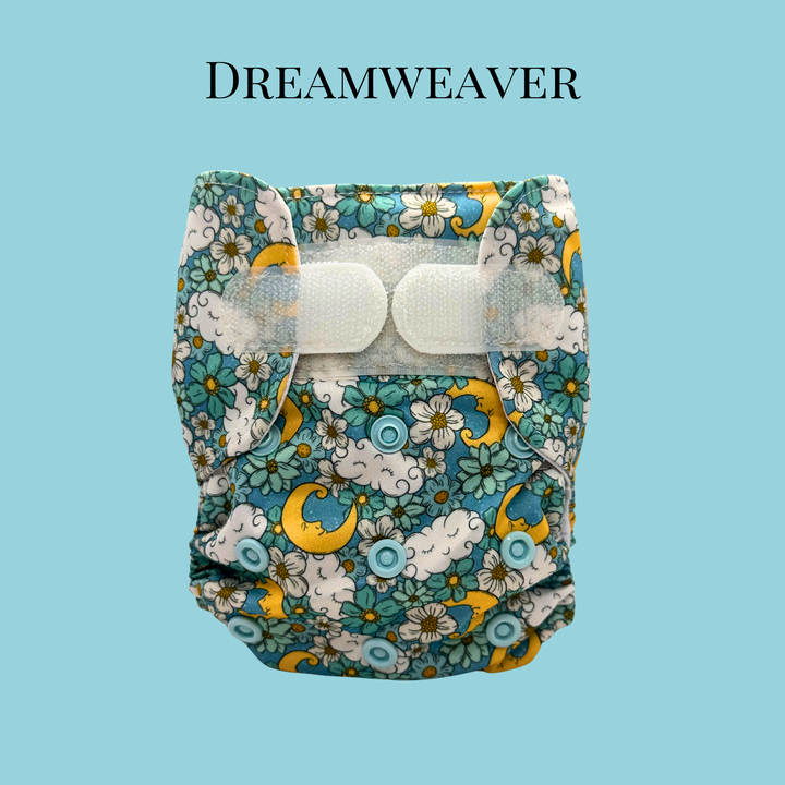 Newborn Cloth Diaper Bundle: 3 All-in-One Newborn Diapers