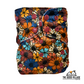 One Size Pocket Diaper |  Floral Cow