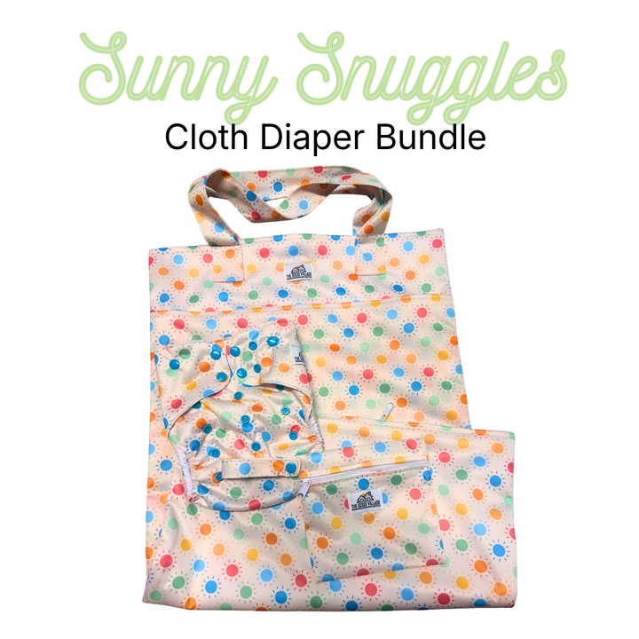 Cloth Diaper Bundle: Sunny Snuggles