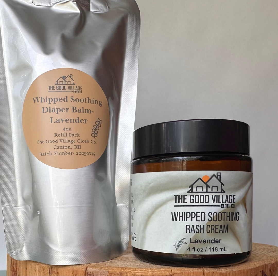Whipped Sooth Diaper Balm Cream- 4 oz Refill Pouch