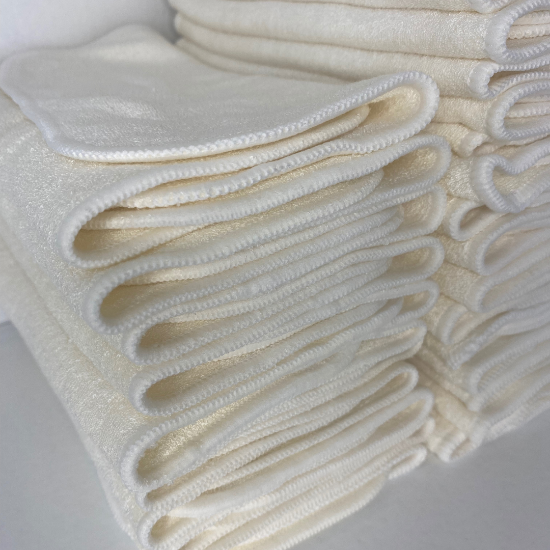 PREORDER | 10-pack Double Layer Bamboo Cloth Wipes