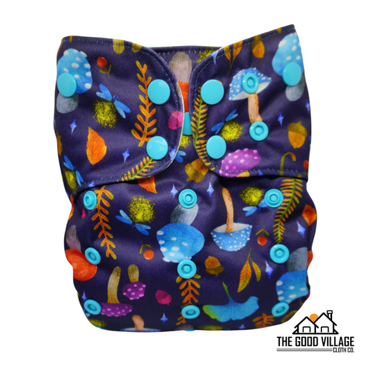 One Size Pocket Diaper | Night Garden