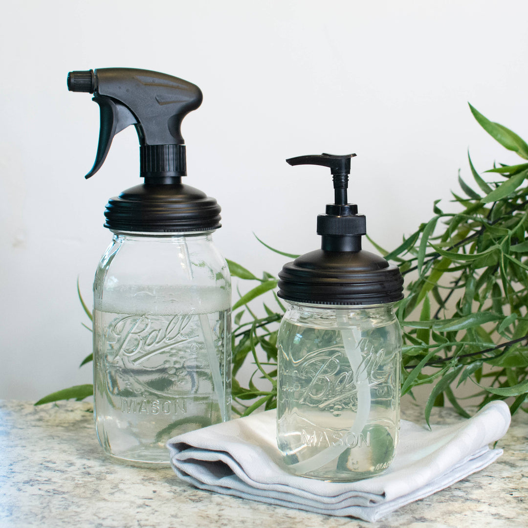 reCAP® Mason Jar Pump & Sprayer Set