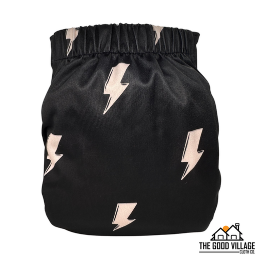 One Size Pocket Diaper | Lightening Crashes