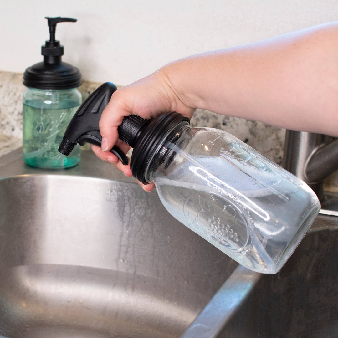 reCAP® Mason Jar Pump & Sprayer Set