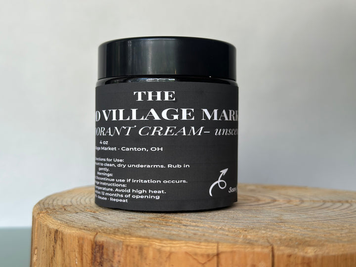 Deodorant Cream - 4 oz Refillable Jar