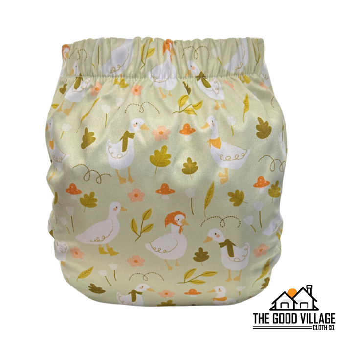 One Size Pocket Diaper - Feathered and Fall
