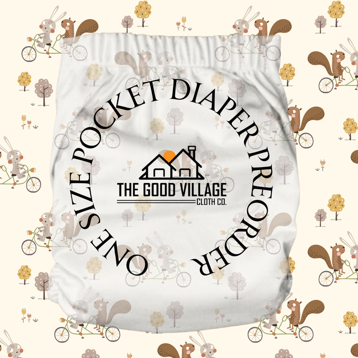 PREORDER | Mossy & Meadow Collection Bundle 🌿 10-Pack One Size Pocket Diapers