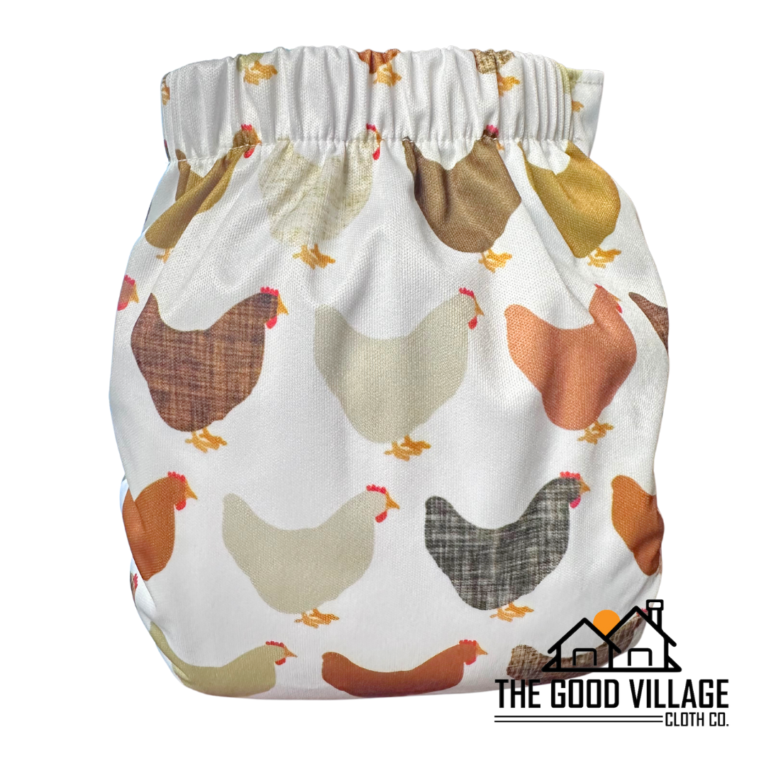PREORDER | One Size Pocket Diaper - Coop Troop