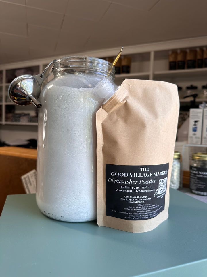 Dishwasher Powder — Fragrance-Free | 16 oz Refill Pouch