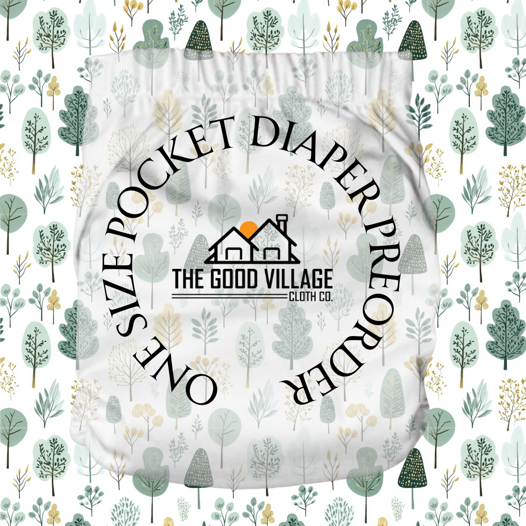 PREORDER | Mossy & Meadow Collection Bundle 🌿 10-Pack One Size Pocket Diapers