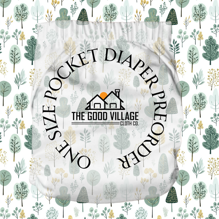 PREORDER | Mossy & Meadow Collection Bundle 🌿 10-Pack One Size Pocket Diapers