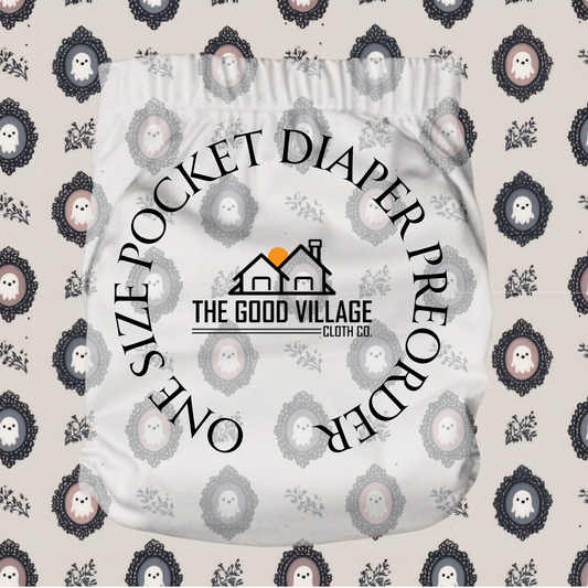 ✨PREORDER✨ One Size Pocket Diaper | Ghoul Gallery