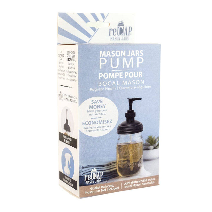 reCAP® Mason Jar Pump Lid