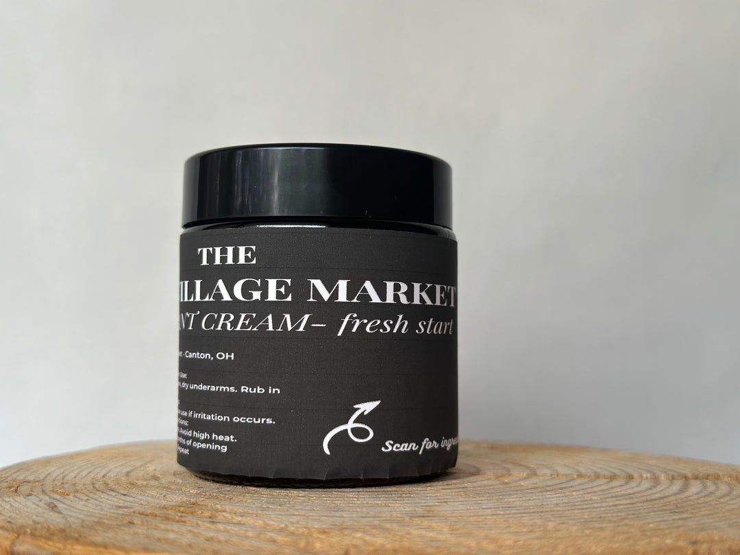 Deodorant Cream - 4 oz Refillable Jar