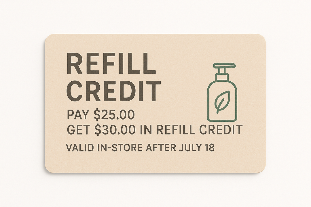 Founding Filler Refill Credit + Free Sample Kit