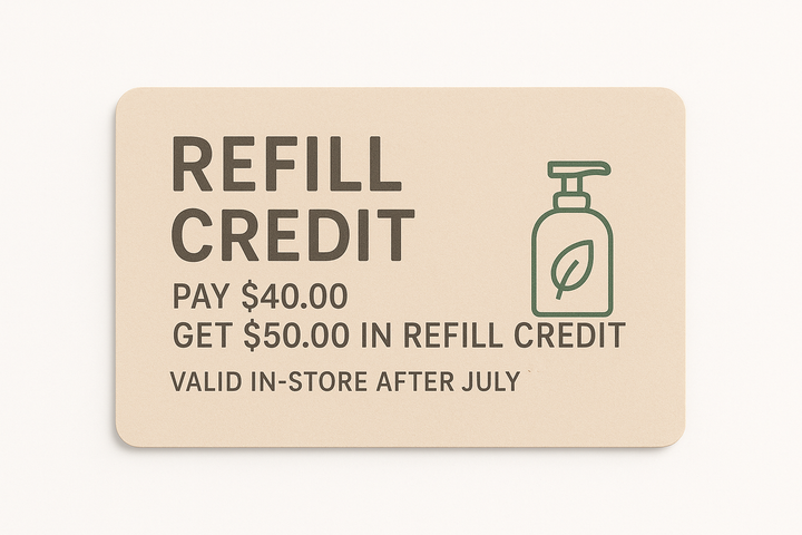 Founding Filler Refill Credit + Free Sample Kit