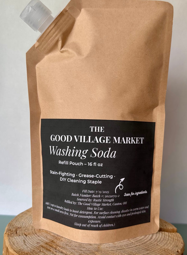 Washing Soda Refill – 16 oz Pouch