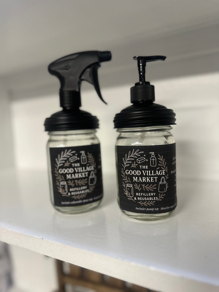 reCAP® Mason Jar Pump & Sprayer Set