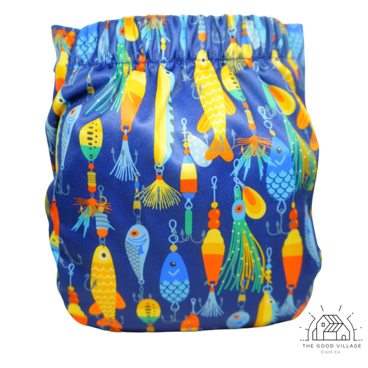 One Size Pocket Diaper | Lured In