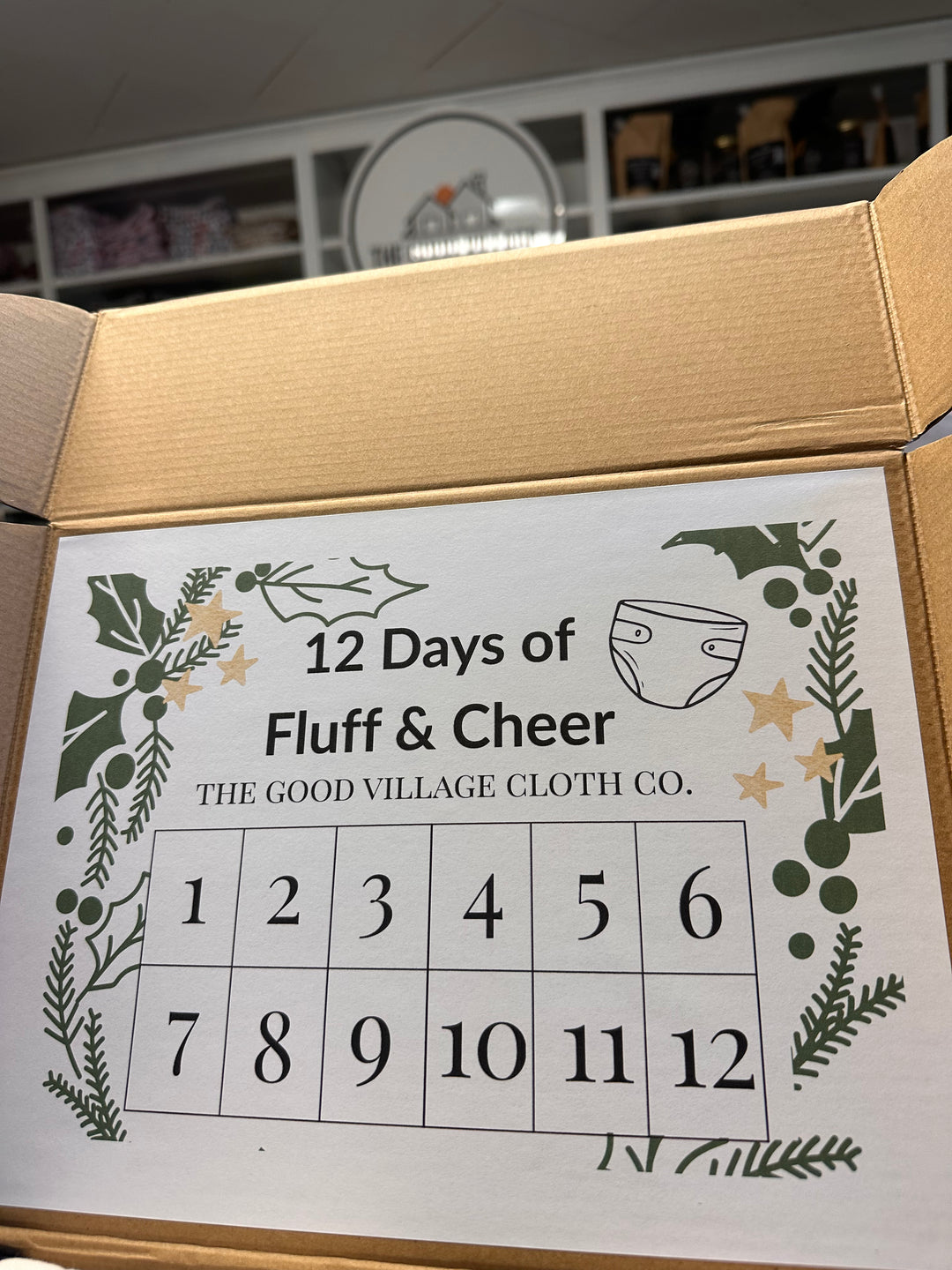 12 Days of Fluff & Cheer – Cloth Diaper Advent Calendar 2025
