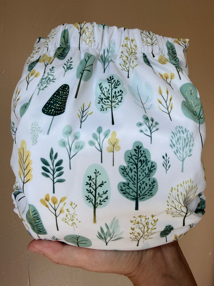 One Size Pocket Diaper- Into the Woods