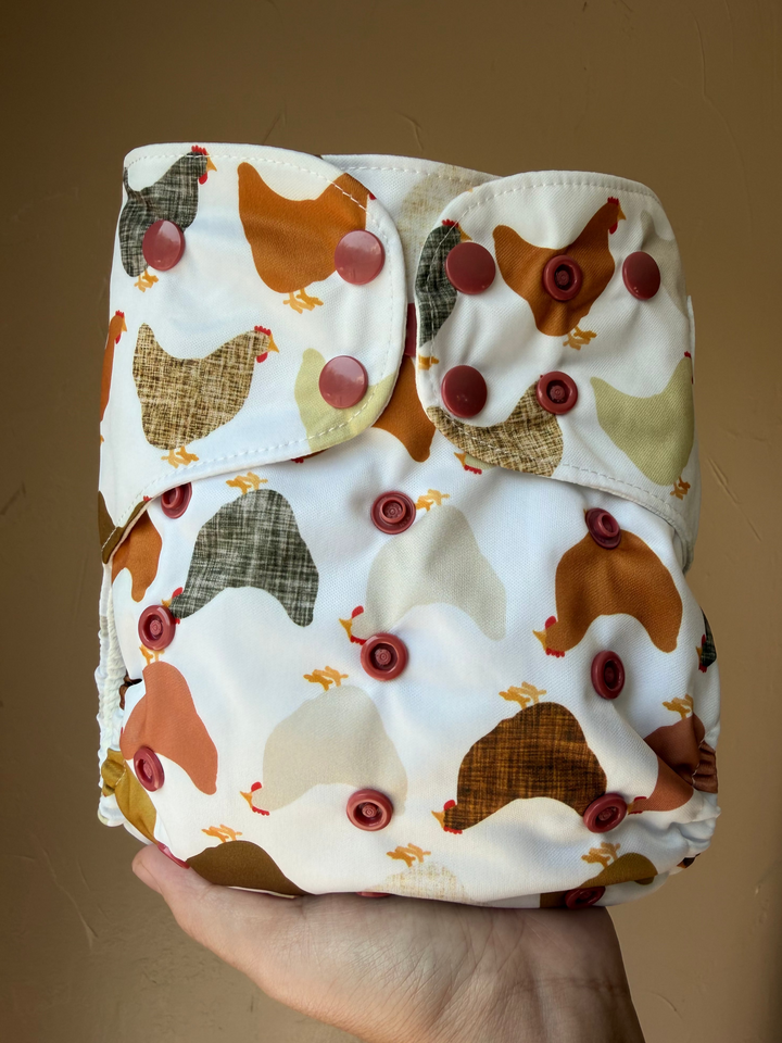 One Size Pocket Diaper - Coop Troop