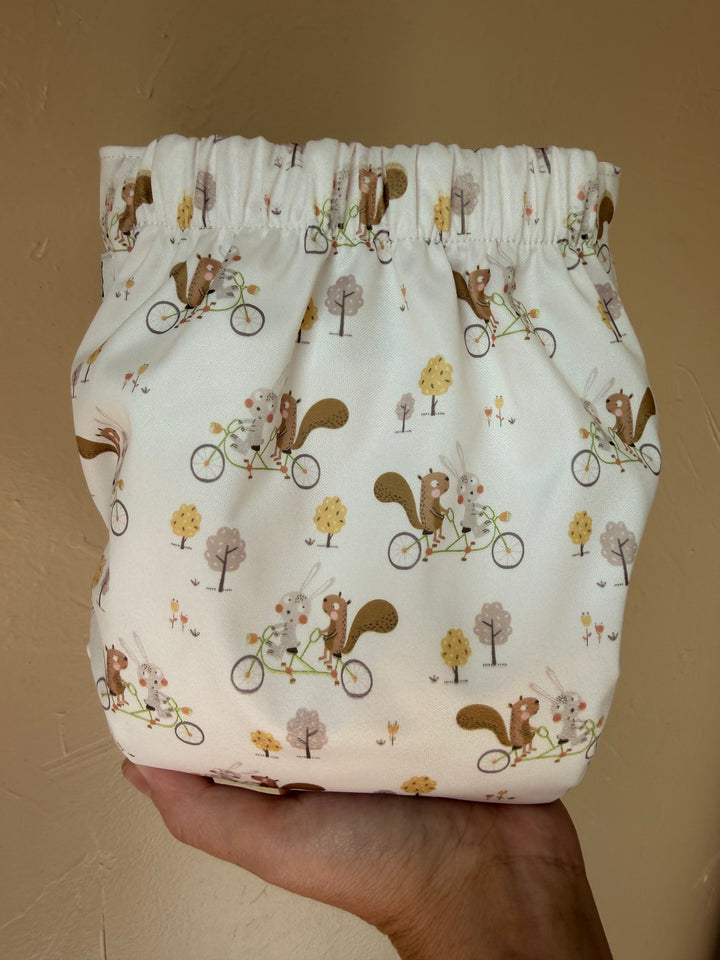 One Size Pocket Diaper- Pedal Pals