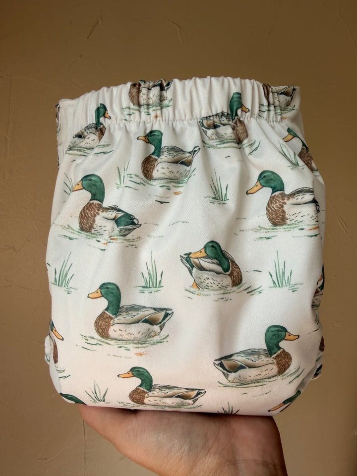 One Size Pocket Diaper - Duck Season
