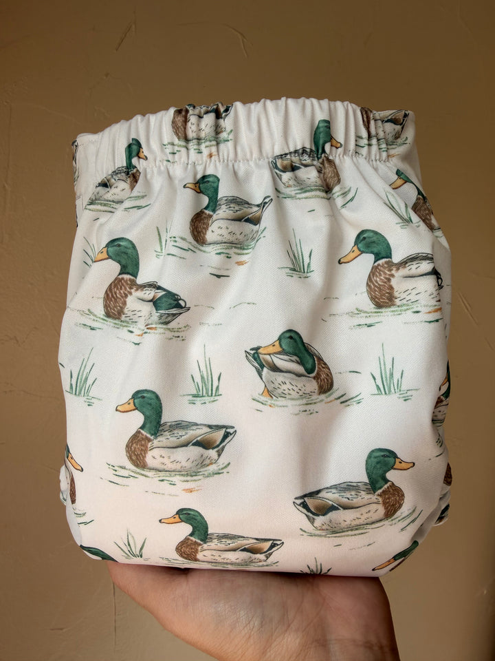 One Size Pocket Diaper - Duck Season