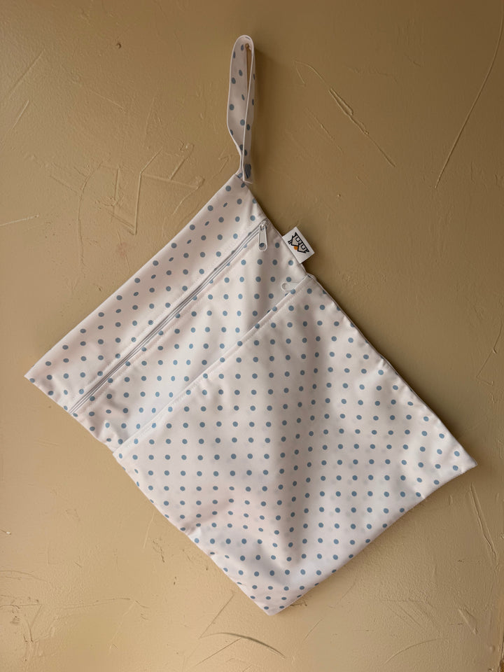 Medium Wetbag- Bluebell Dots