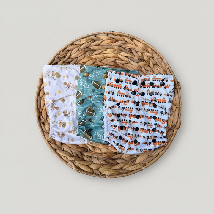 Fall Pocket Diaper Bundles | 3-Pack