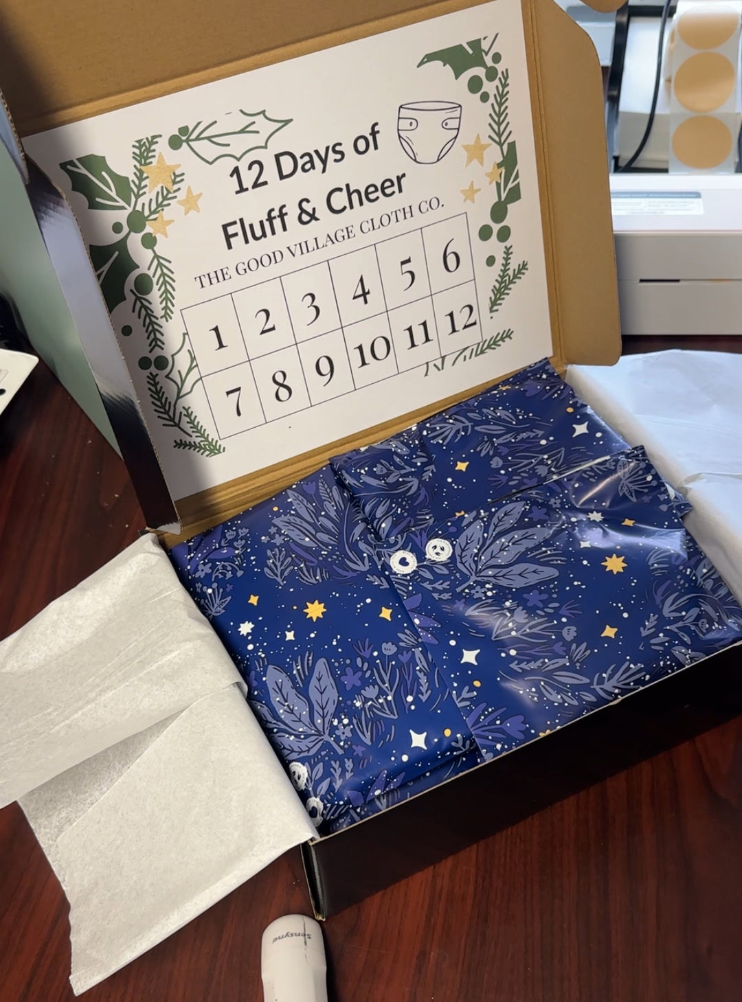 12 Days of Fluff & Cheer – Cloth Diaper Advent Calendar 2025