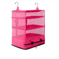 Hanging Travel Shelves | Pink